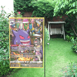 Gengar Lost Origin Card Garden Flag (Two Sides Printing, without Flagpole)