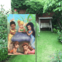 Tinker Bell Garden Flag (Two Sides Printing, without Flagpole)