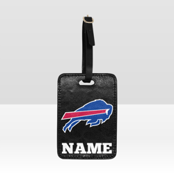 Buffalo Bills Luggage Tag Custom NAME