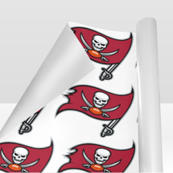 tampa bay buccaneers gift wrapping paper 58"x 23" (1 roll)
