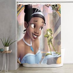 princess and the frog shower curtain