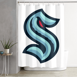 Seattle Kraken Shower Curtain