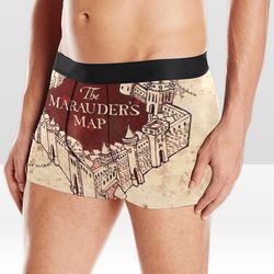 Marauders Map Harry Potter Boxer Briefs Underwear