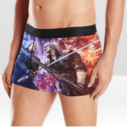 Dante vs Vergil Devil May Cry Boxer Briefs Underwear