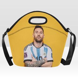 Lionel Messi Neoprene Lunch Bag, Lunch Box