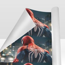 marvels spider man gift wrapping paper 58"x 23" (1 roll)