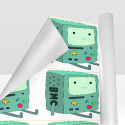robot bmo gift wrapping paper 58"x 23" (1 roll)