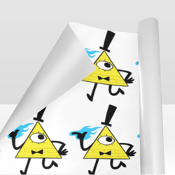 bill cipher gift wrapping paper 58"x 23" (1 roll)