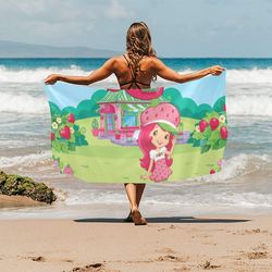 Strawberry Shortcake Beach Towel
