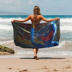 poppy playtime beach towel