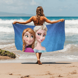 frozen beach towel