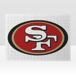 san francisco 49ers jigsaw puzzle wooden