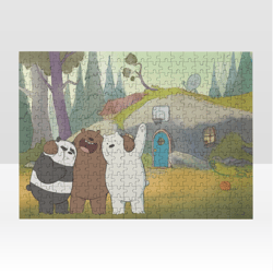 we bare bears jigsaw puzzle wooden