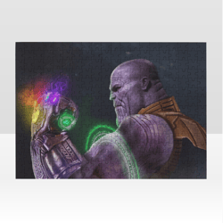 thanos jigsaw puzzle wooden