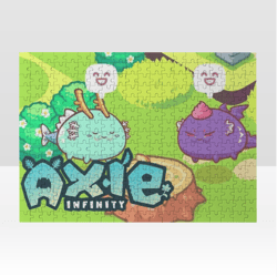axie jigsaw puzzle wooden