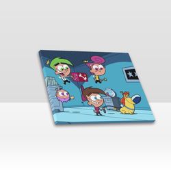 fairly oddparents frame canvas print