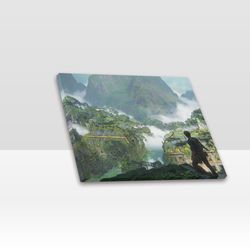 uncharted frame canvas print