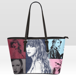 Taylor Swift Eras Tour Leather Tote Bag