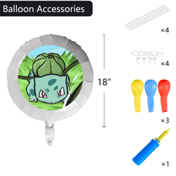 Bulbasaur Foil Balloon