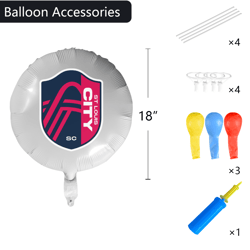 saint louis city sc soccer foil balloon