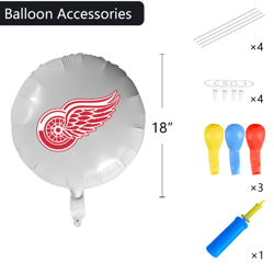 Detroit Red Wings Foil Balloon