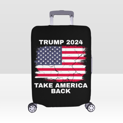 Trump 2024 Take America Back Luggage Cover
