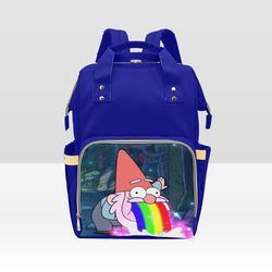 gravity falls gnome diaper bag backpack