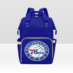 Philadelphia 76ers Diaper Bag Backpack