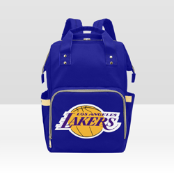Los Angeles Lakers Diaper Bag Backpack