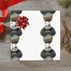 kung fu panda gift wrapping paper