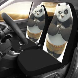 Kung Fu Panda Car Seat Covers Set of 2 Universal Size