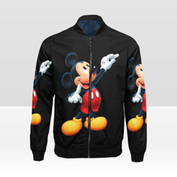 mickey mouse bomber jacket