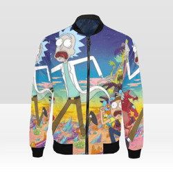 Rick And Morty Bomber Jacket