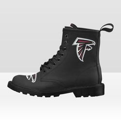 Atlanta Falcons Vegan Leather Boots