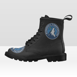 Minnesota Timberwolves Vegan Leather Boots