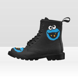 Cookie Monster Vegan Leather Boots