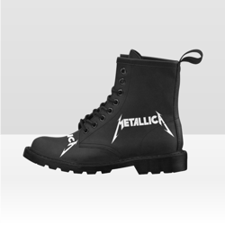 metallica vegan leather boots
