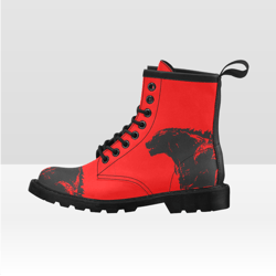 godzilla vegan leather boots