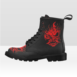 Cyberpunk 2077 Samurai Vegan Leather Boots