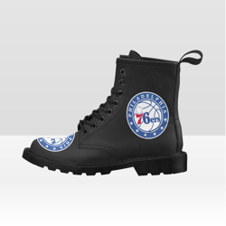 Philadelphia 76ers Vegan Leather Boots