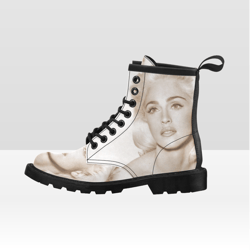 madonna vegan leather boots