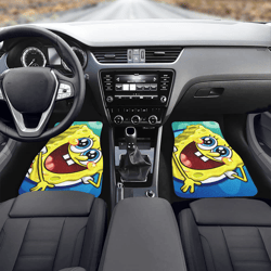 Spongebob Front Car Floor Mats Set of 2