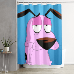 Courage The Cowardly Dog Shower Curtain