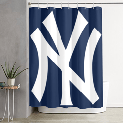 new york yankees shower curtain