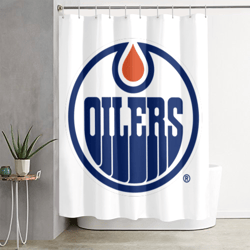 Edmonton Oilers Shower Curtain