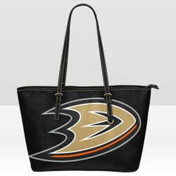 Anaheim Ducks Leather Tote Bag