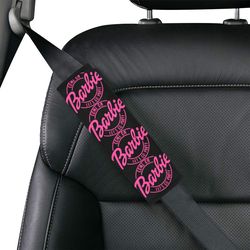 come on barbie lets go party car seat belt cover