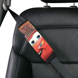 Lightning McQueen Cars Car Seat Belt Cover