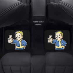 Fallout Back Car Floor Mats Set Of 2
