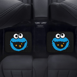 Cookie Monster Back Car Floor Mats Set of 2